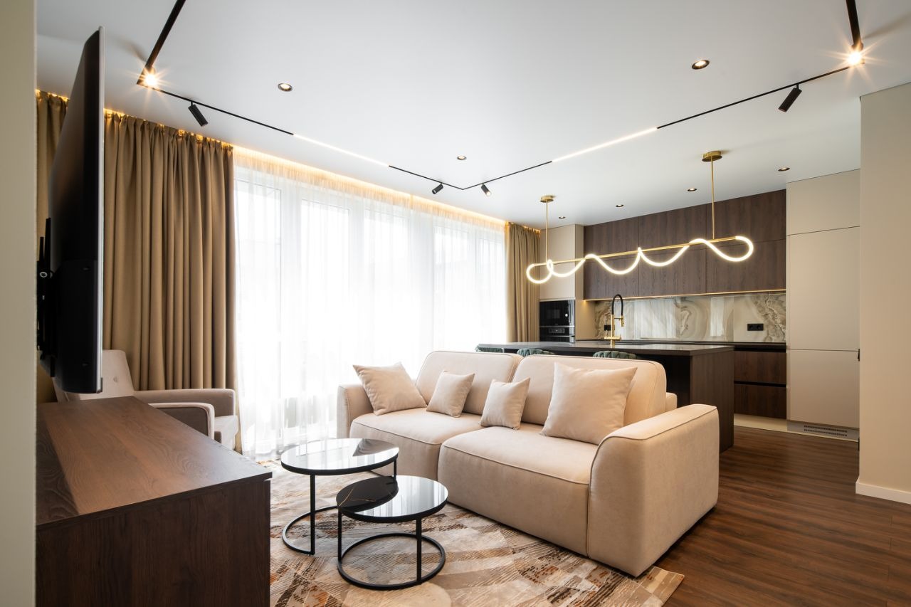 2-комнатные апартаменты 91,5 м² с панорамным видом на Москва-Сити в МФК «ОКО»