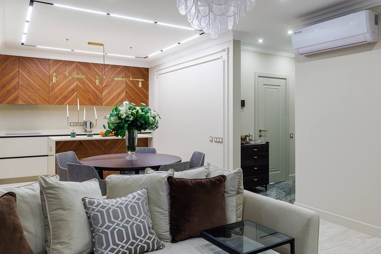 2-комнатная видовая квартира 75 м² в небоскрёбе Wellton Towers (Веллтон Тауэрс)