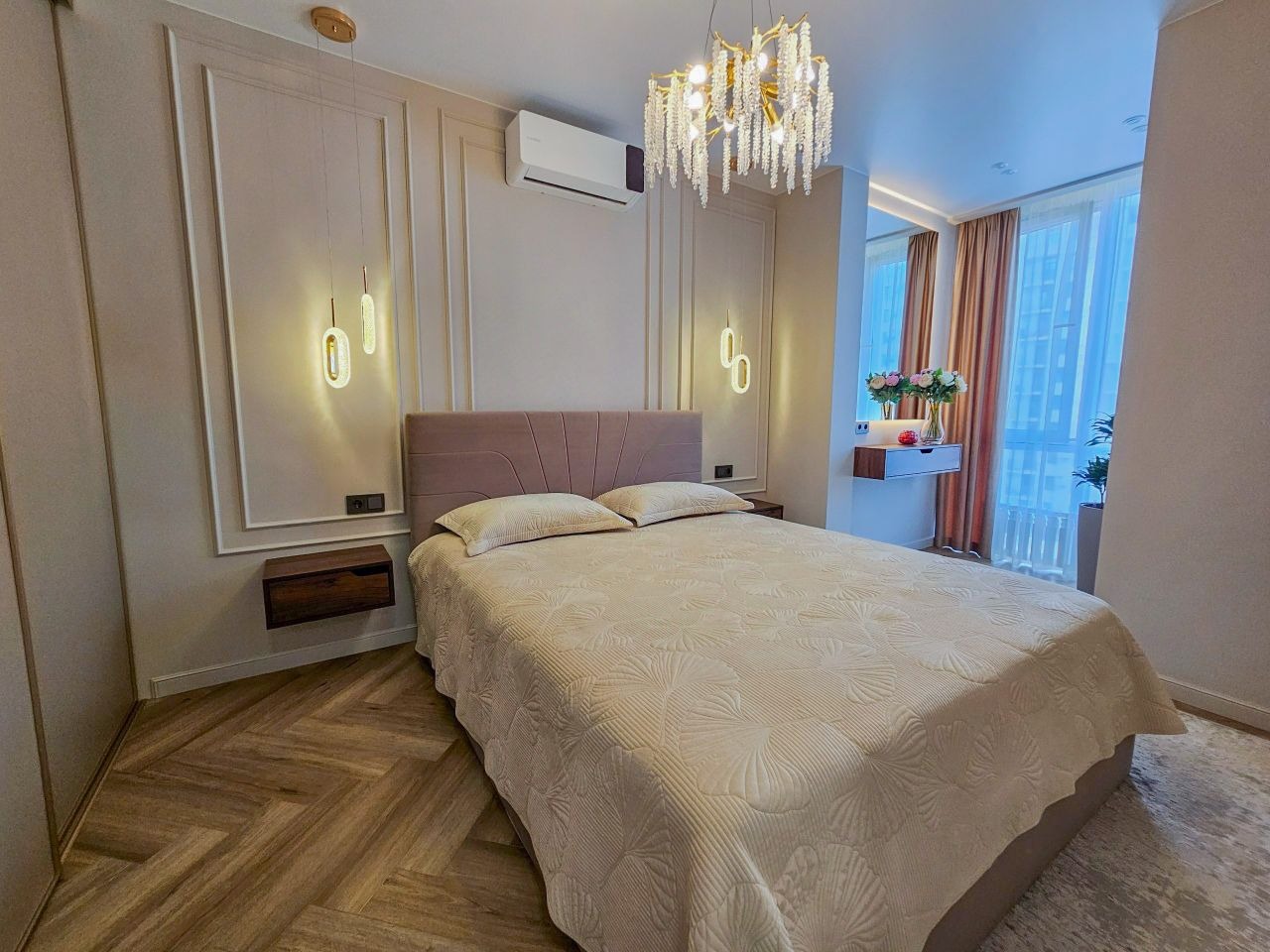 1-комнатная квартира 40,1 м² с ремонтом в ЖК «Царская площадь»