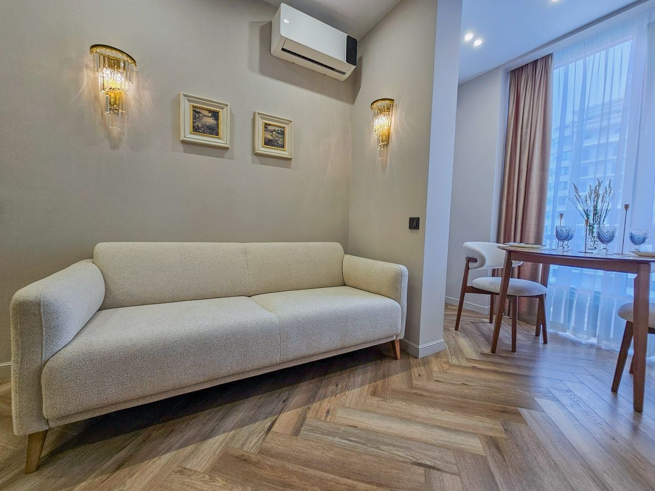 1-комнатная квартира 40,1 м² с ремонтом в ЖК «Царская площадь»