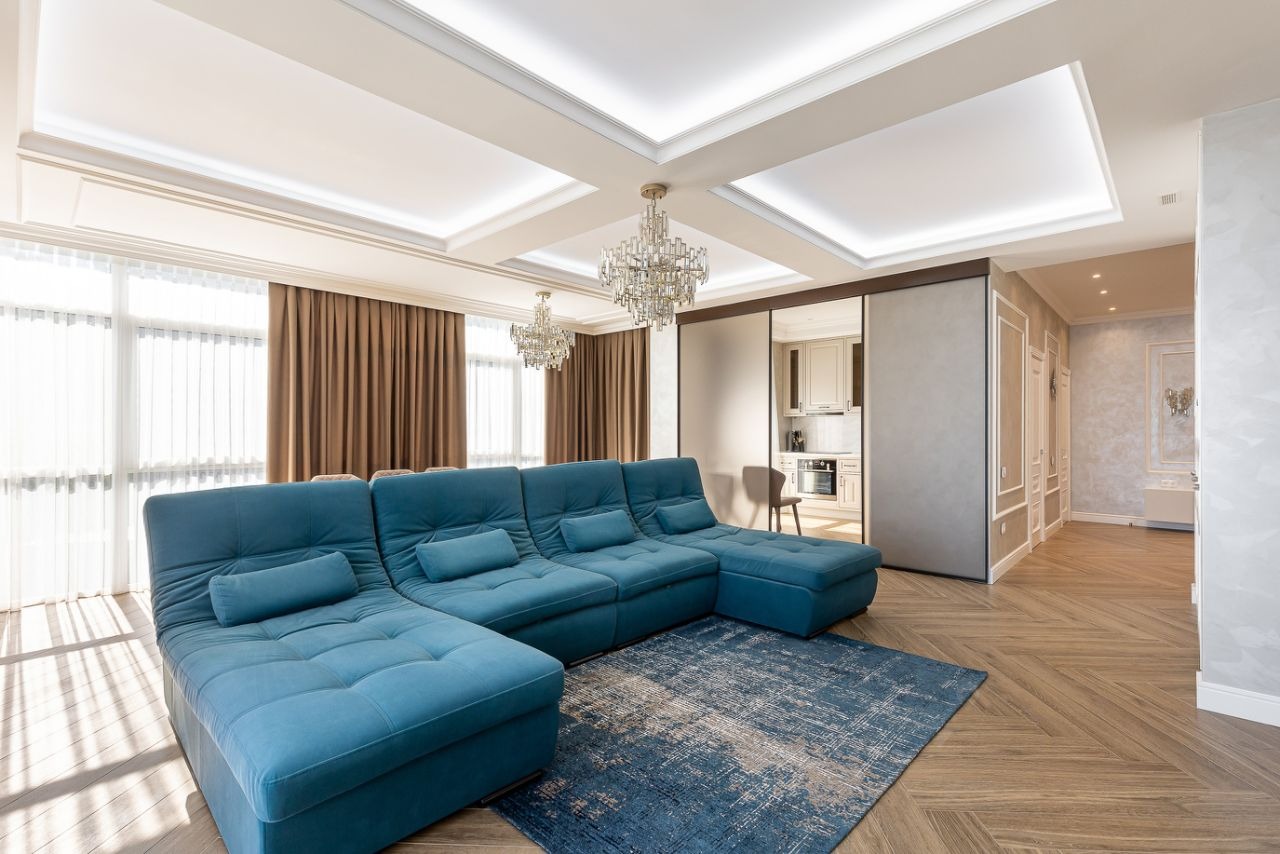 2-комнатная квартира с кухней-гостиной 75 м² с видом на Москву-реку в ЖК "Сидней Сити"