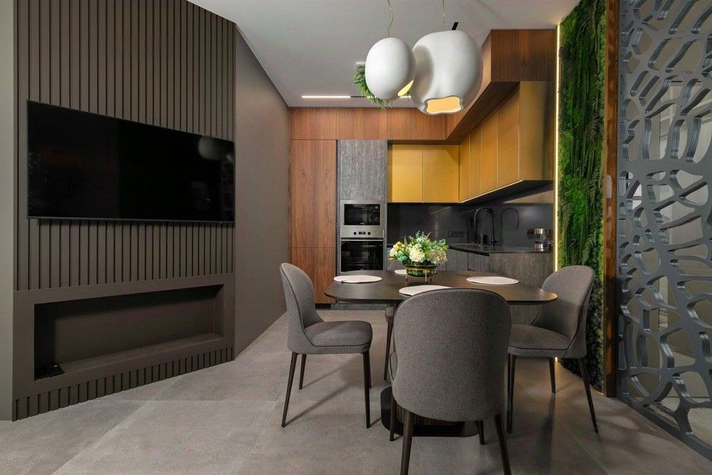 2-комнатный апартамент 52,7 м² с балконом и дизайнерским ремонтом в апарт-комплексе HighWay (ХайВей)