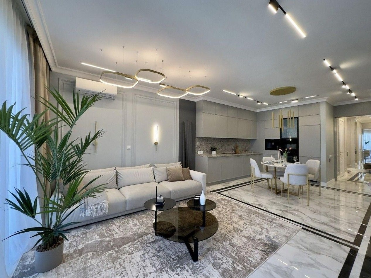 Квартира 83,9 м² с двумя спальнями и кухней-гостиной в ЖК Life-Кутузовский (ЛАЙФ -Кутузовский)