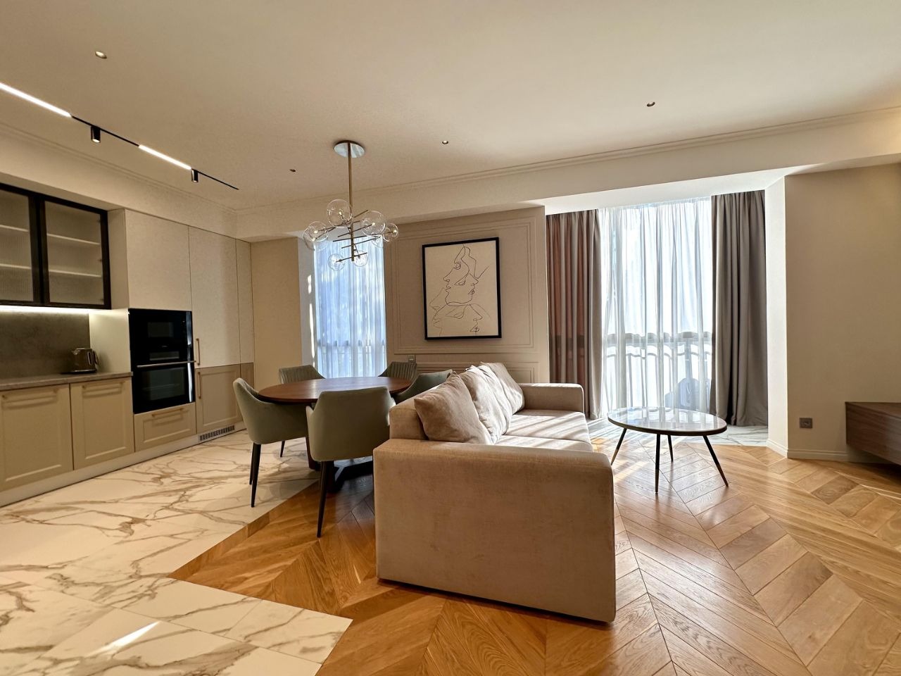 2-комнатные апартаменты 73 м² с двумя спальнями в ЖК «Фили Град»