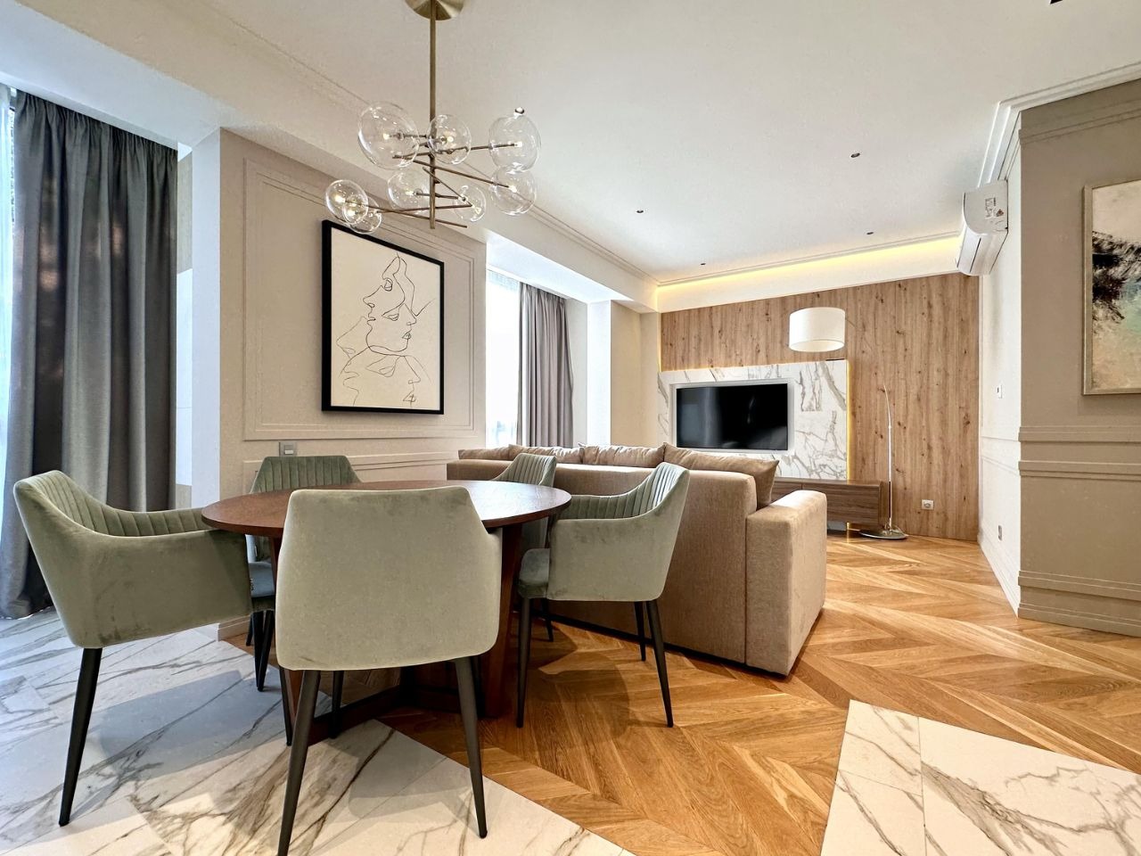 2-комнатные апартаменты 73 м² с двумя спальнями в ЖК «Фили Град»