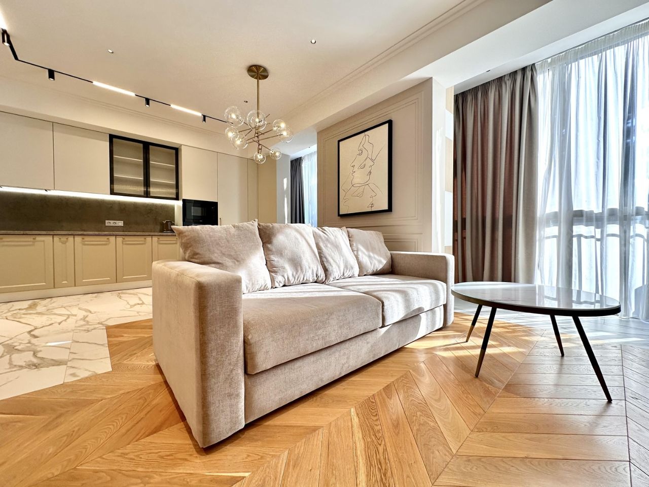 2-комнатные апартаменты 73 м² с двумя спальнями в ЖК «Фили Град»