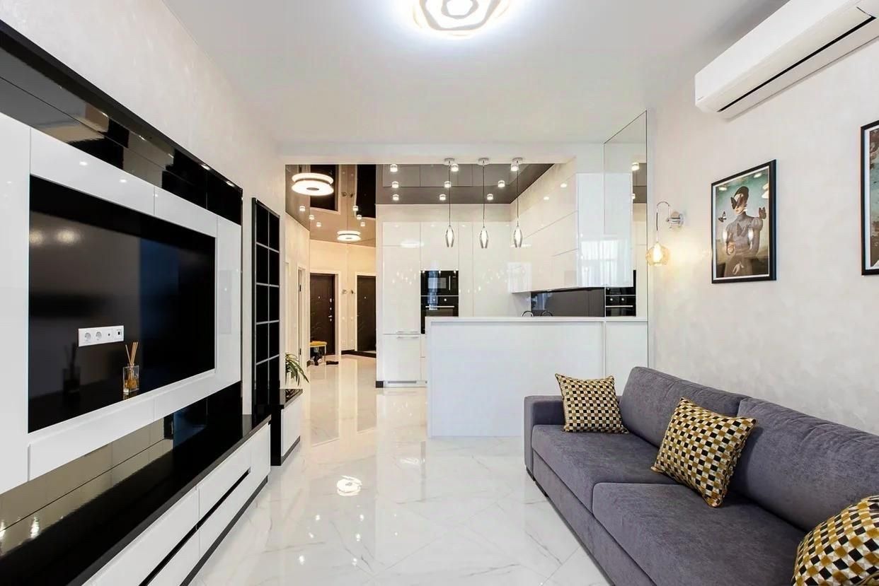 2-комнатные апартаменты 75 м² с большой кухней-гостиной в ЖК «Фили Град»