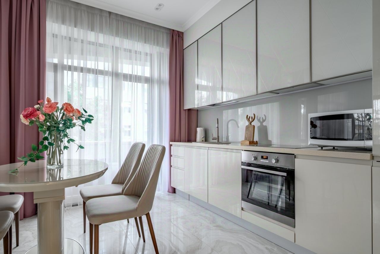 2-комнатная квартира 75 м² с дизайнерским ремонтом в ЖК «Малыгина 12»
