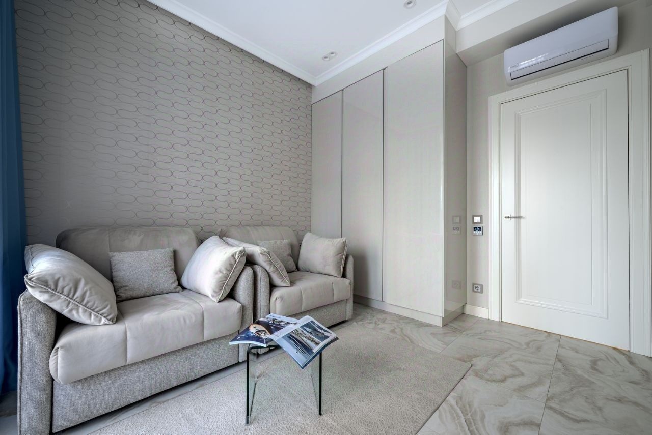 2-комнатная квартира 75 м² с дизайнерским ремонтом в ЖК «Малыгина 12»