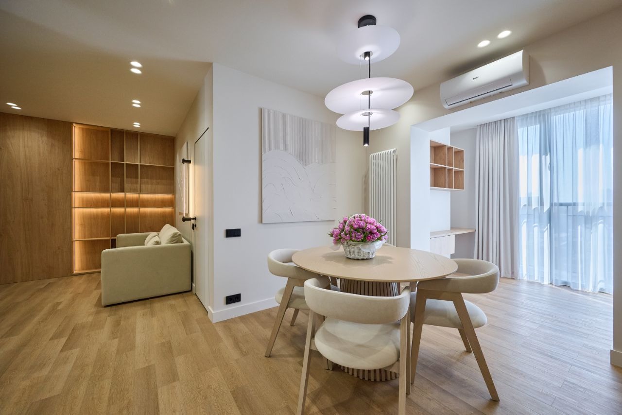 1-комнатные апартаменты 50 м² с дизайнерским ремонтом в ЖК «Стремянный 2»