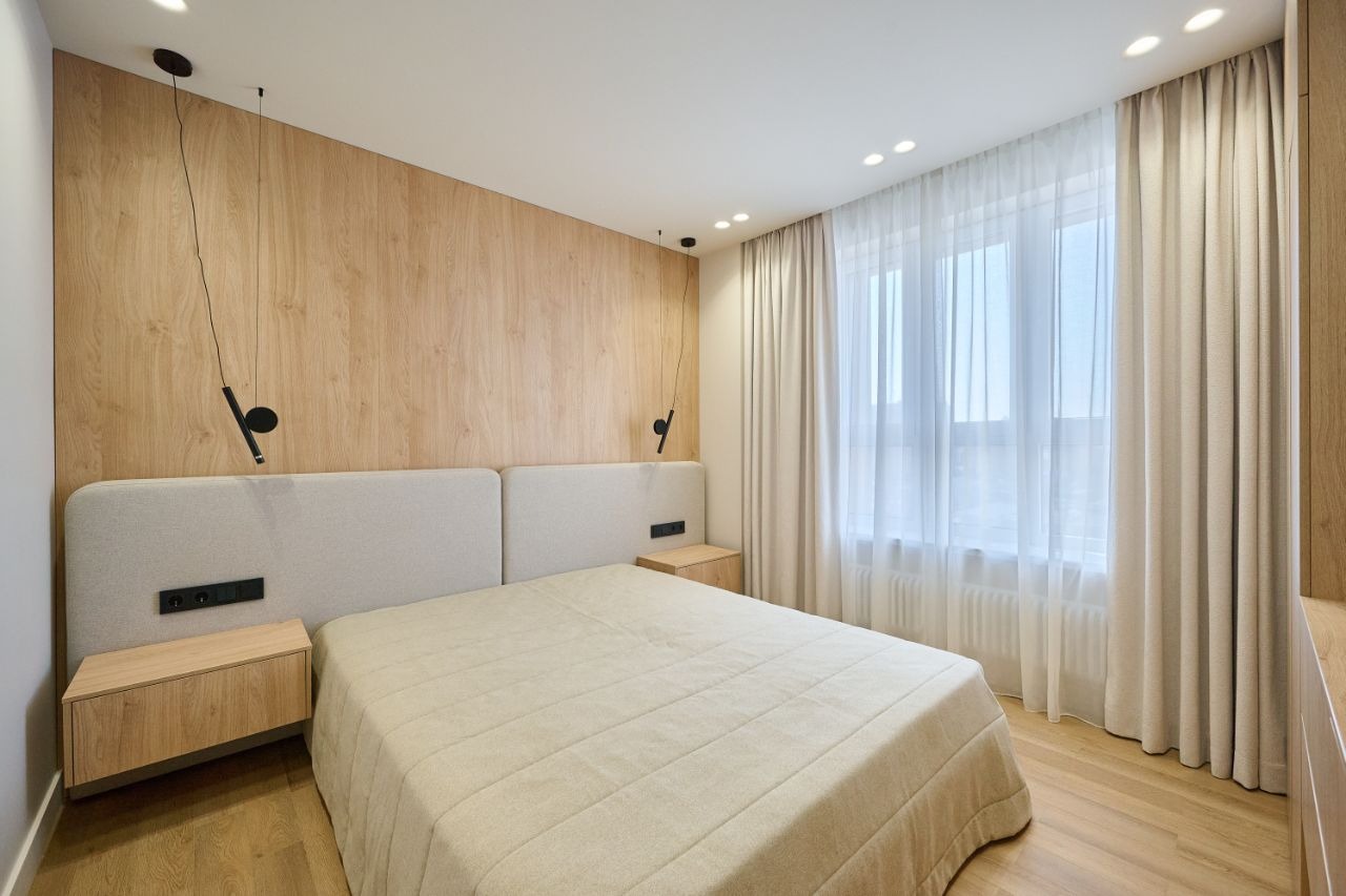 1-комнатные апартаменты 50 м² с дизайнерским ремонтом в ЖК «Стремянный 2»
