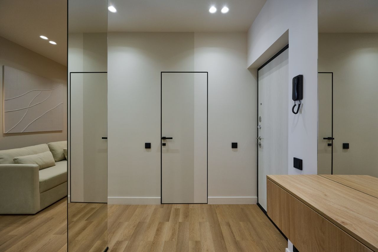 1-комнатные апартаменты 50 м² с дизайнерским ремонтом в ЖК «Стремянный 2»