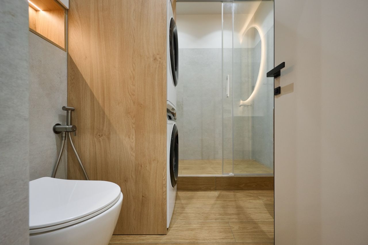 1-комнатные апартаменты 50 м² с дизайнерским ремонтом в ЖК «Стремянный 2»