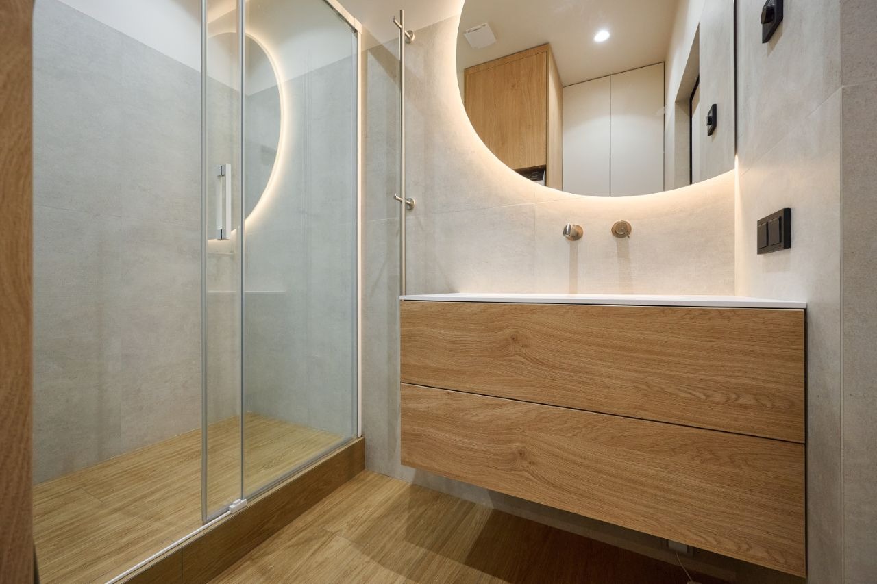 1-комнатные апартаменты 50 м² с дизайнерским ремонтом в ЖК «Стремянный 2»
